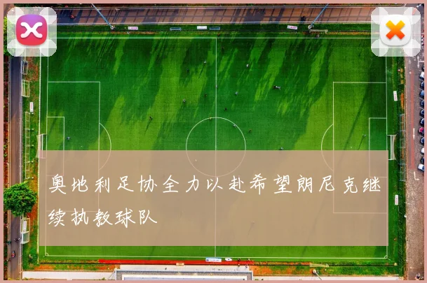 奥地利足协全力以赴希望朗尼克继续执教球队